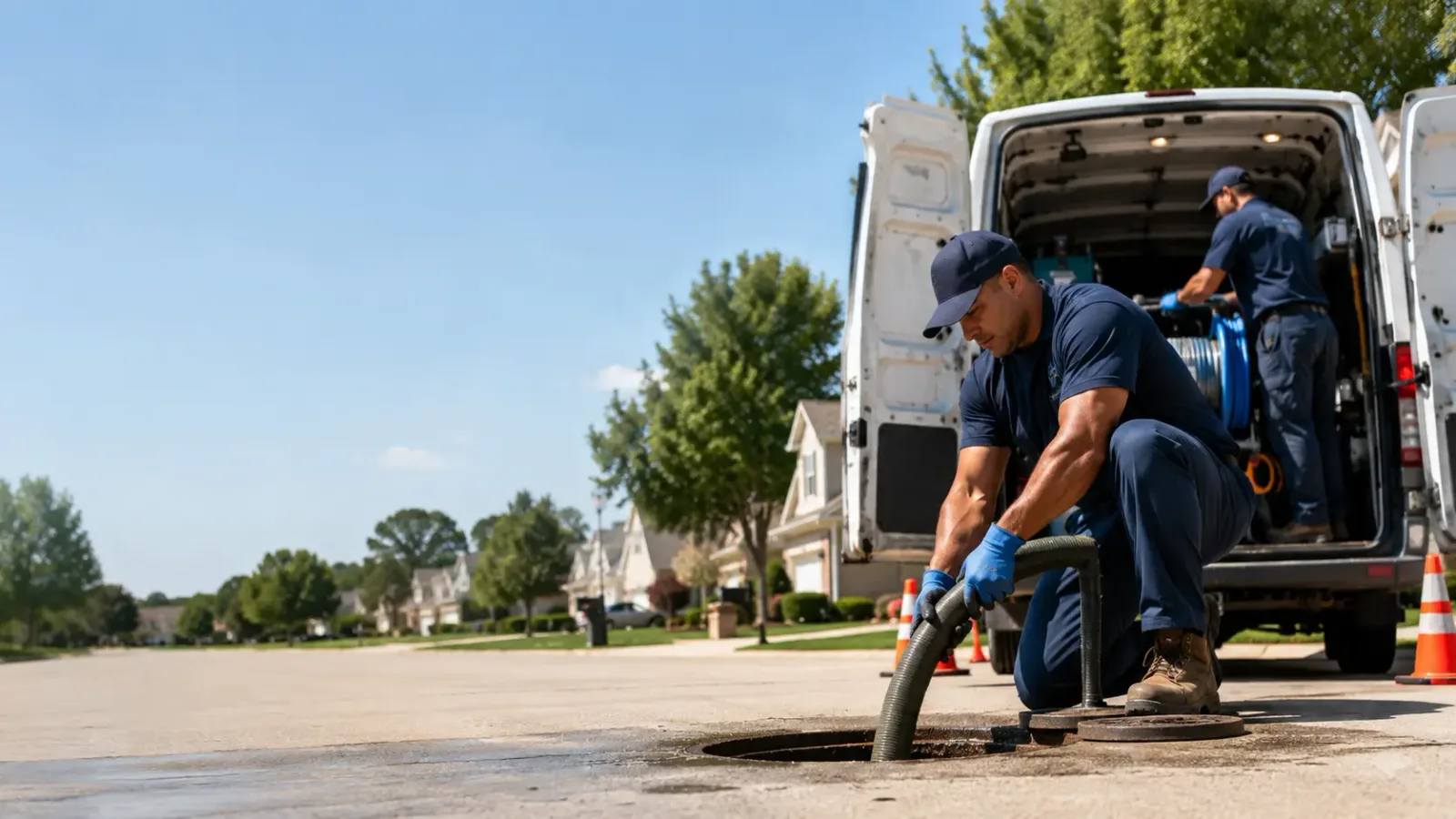 Sewer Backup Cleanup services in New Burnside, IL